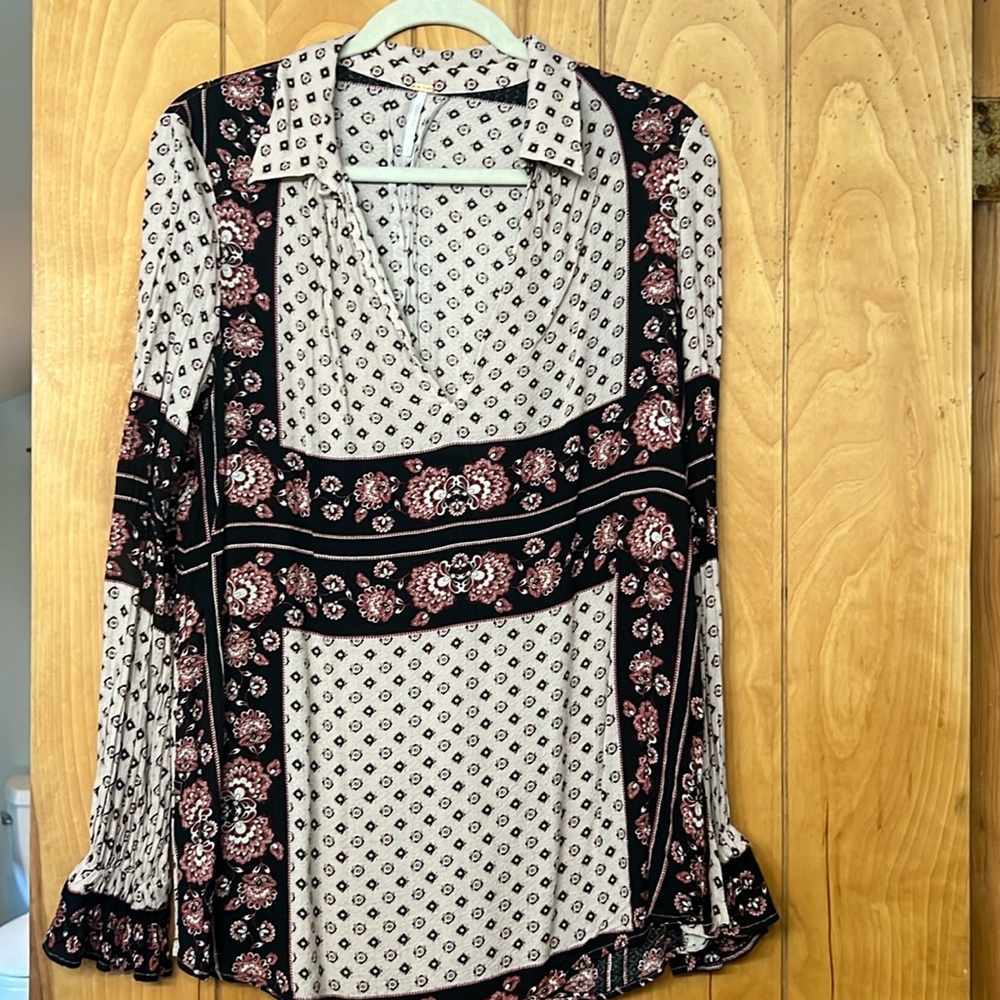 Free People tunic blouse